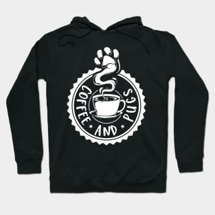 Coffee and Pugs - Pug Hoodie